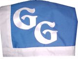 blue saddle towel